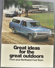 1973 Ford RV Brochure Pickup
