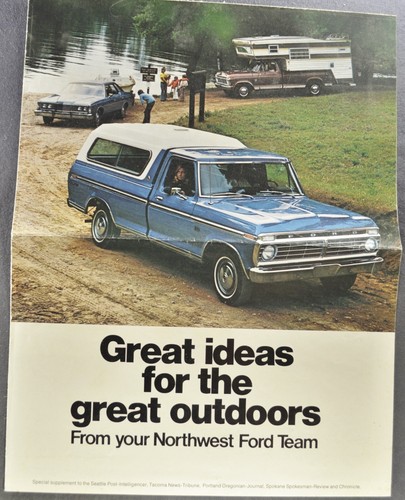 1973 ford brochure - ford, rv