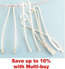 3 x Silver Plated Patterned