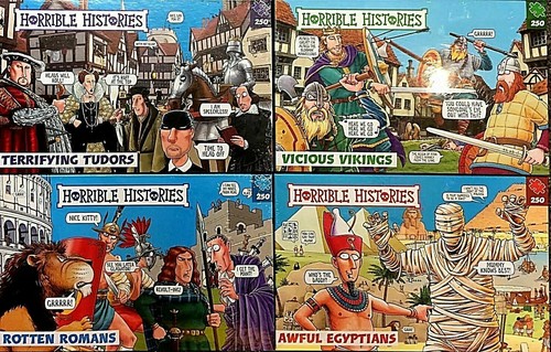 Horrible histories puzzles - horrible,