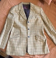 Mulberry tweed blazer jacket