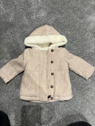 Normandie fluffy coat for baby - normandie,