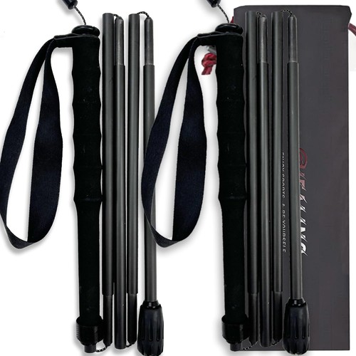 Carbon fibre trekking poles - fibre,