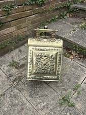Benham & Froud Arts & Crafts Brass Coal Box  / Purdonium C1895 Rd No: 77401