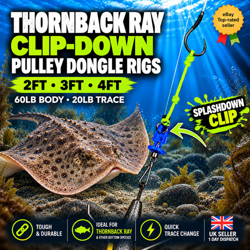 Sea rigs thornback clip down - ,