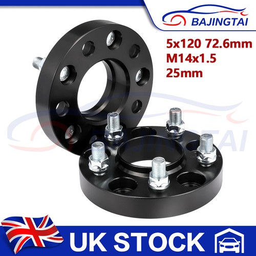 25mm wheel spacers 5x120 - 25mm,