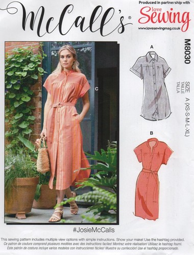 Mccalls sewing pattern 8030 - pattern,