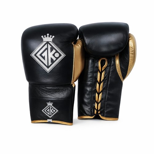 Lace boxing gloves for - up,