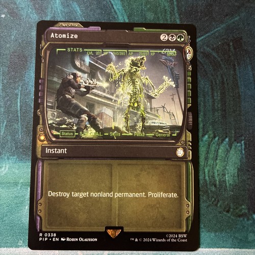 Atomize near mint - atomize, (showcase)