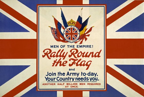 Wa4 vintage wwi british rally - wwi,
