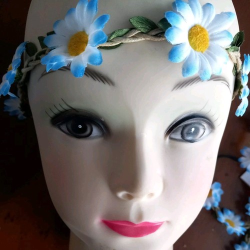 Blue flower power - flower,
