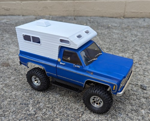 Scale truck camper camping - camper, rv