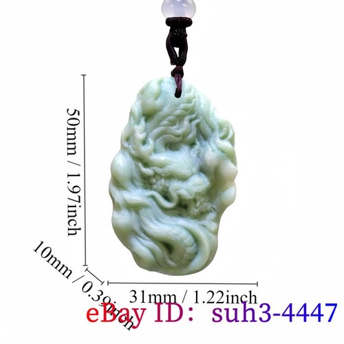 Natural real jade dragon - natural,