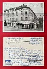 Advertising postcard old