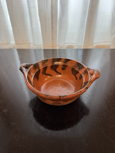 Mexican pottery bowl with - pottery,