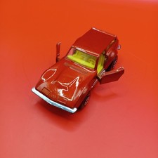Matchbox Superkings K-55 Corvette Caper Cart Burnt Orange Nice 