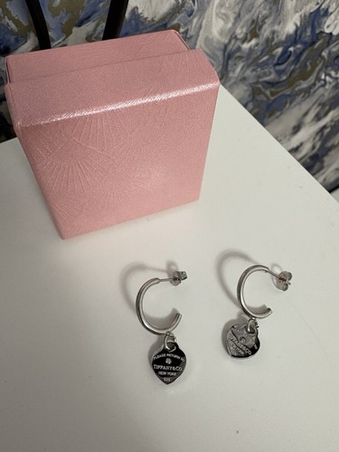 Tiffany silver earrings - tiffany,