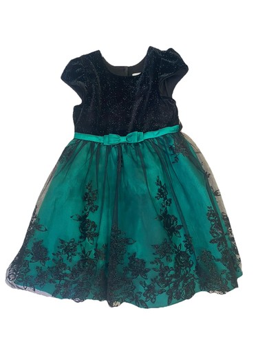 Black green formal kids - formal,