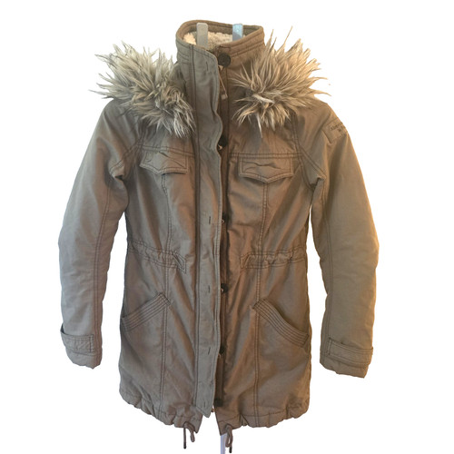 Abercrombie fitch parka coat - abercrombie,