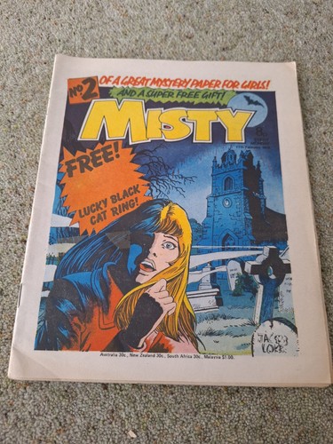 Vintage misty comic issue - vintage,