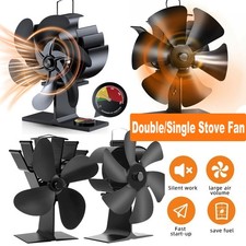 Blade Stove Fan Heat Powered