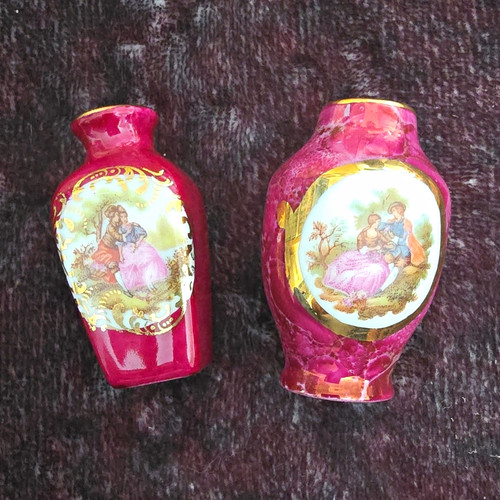 Limoges porcelain miniature - limoges,