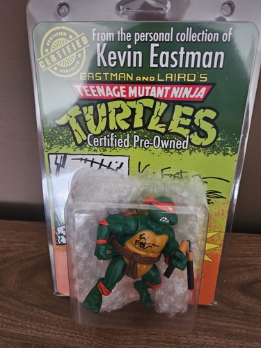 1984 tmnt michaelangelo - michaelangelo, signed
