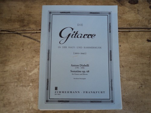Sonatina for guitar and - op.,