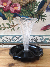 VINTAGE ART DECO STYLE BLACK &