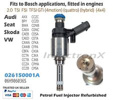 GDI Fuel Injector 026150001A for Audi Skoda Seat VW 2.0 TSI FSI TFSI GTi  engine