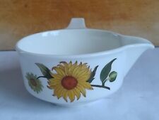 Wedgwood Sunflower Gravy/Sauce Boat Vintage 1960's