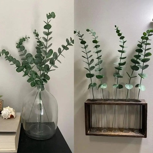 10pcs artificial eucalyptus - artificial,
