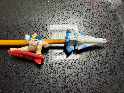 Retro pencil toppers - retro,