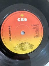 BILL WITHERS Lovely Day 1988 UK 7" vinyl single '88 Sunshine Mix Ben Liebrand 7”