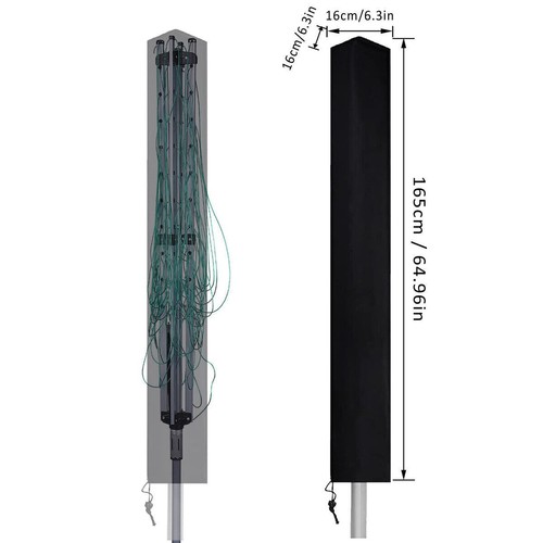 Rotary washing line - rotary, cover