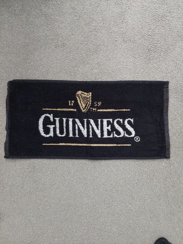 Guinness bar towel - towel, unused
