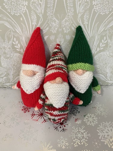 Hand knitted set three - hand, of