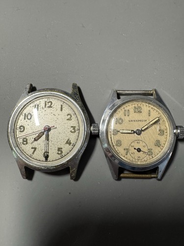 Vintage mechanical watch pair - mechanical,