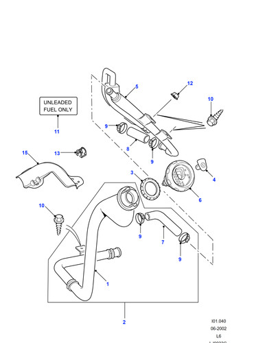 Land rover fuel filler cap - rover,