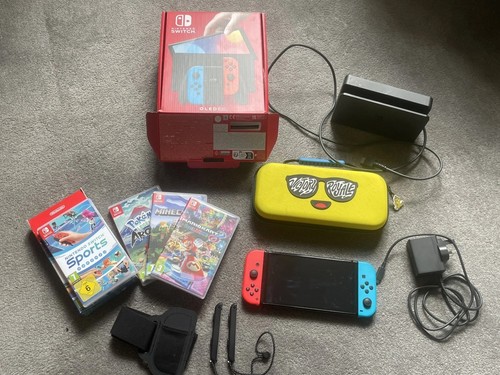 Nintendo switch oled neon - oled,