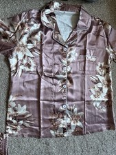 Ladies Black Floral Shorts