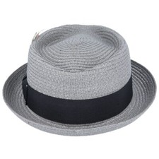 Mens / Ladies Straw Pork Pie