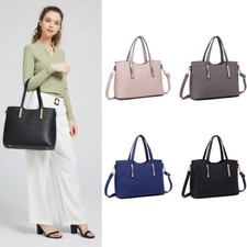 🔥Women Faux Leather Tote