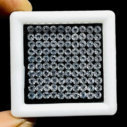 100 pcs natural - natural, white