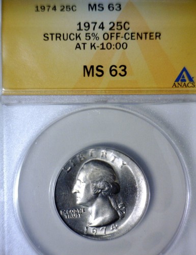 1974 error off center - off,