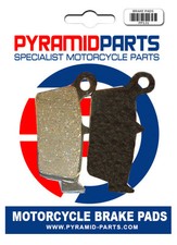 Rear brake pads for Honda