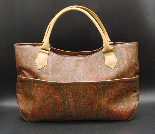 Stylish etro handbag - stylish, golden