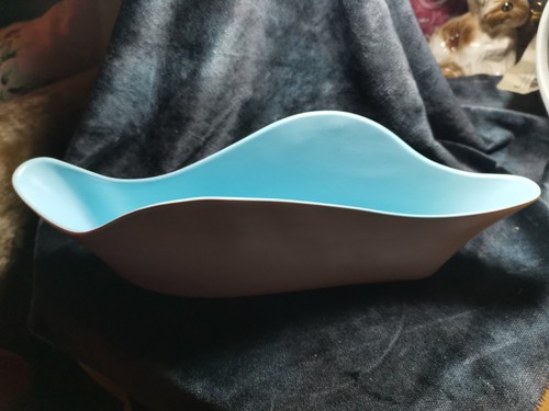 Vintage poole pottery wavy - vintage,