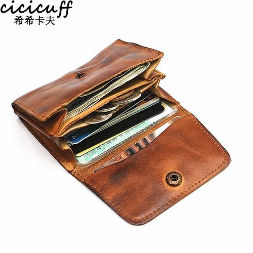 Genuine leather wallet for men - genuine,