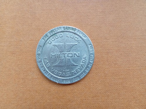 Vintage slot token - $1, for